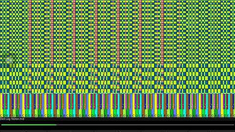 [Black MIDI / Lag Tester] Dell Lag Tester