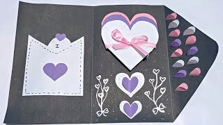 Beautiful Handmade Birthday Card || DIY Paper Craft Ideas || Special Birthday Card | Tutorial