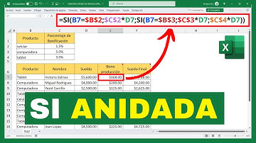 🔴¿Cómo usar la función SI en Excel con 3 condiciones?