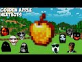 SURVIVAL SECRET GIANT GOLDEN APPLE BASE in Minecraft - JEFF THE KILLER and GRUDGE and 100 NEXTBOTS