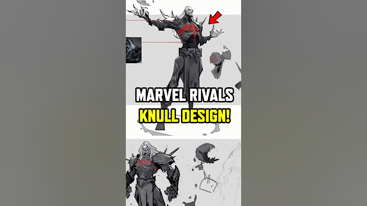 MARVEL RIVALS REVEALS KNULL’S DESIGN!?