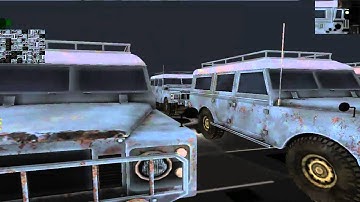 Virtual Texture streaming in unity test 1