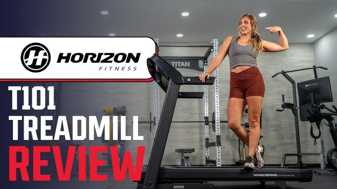 Review Treadmill T101 YouTube Horizon -