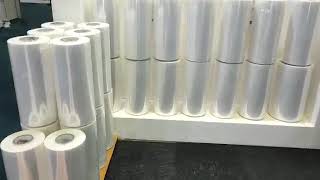 fully automatic three layers stretch film machine at South Africa PROPAK exhibition