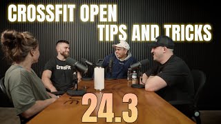 CROSSFIT OPEN 24.3 TIPS AND TRICKS WITH JAY CROUCH AND ARIELLE LOEWEN