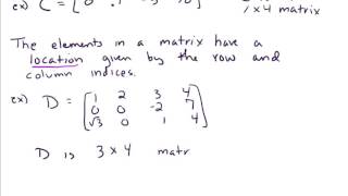 Sec 1.1 Linear systems and matrices (part 2)