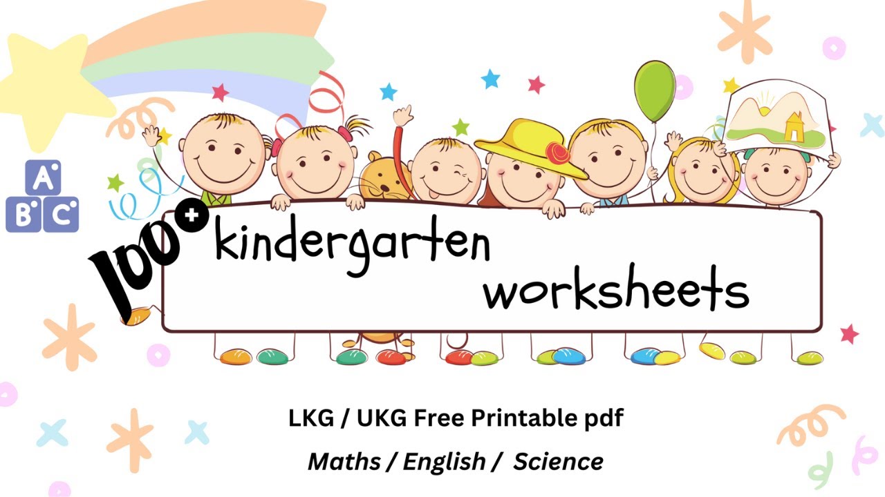 Daily Practice Kindergarten Worksheets - YouTube
