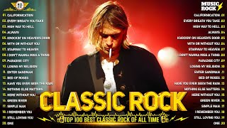 Nivrana, ACDC, Queen, Bon Jovi, Scorpions, Guns N Roses - Top 100 Classic Rock Songs Of All Time