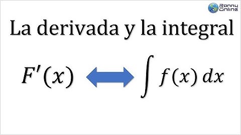 La conexión entre la derivada y la integral