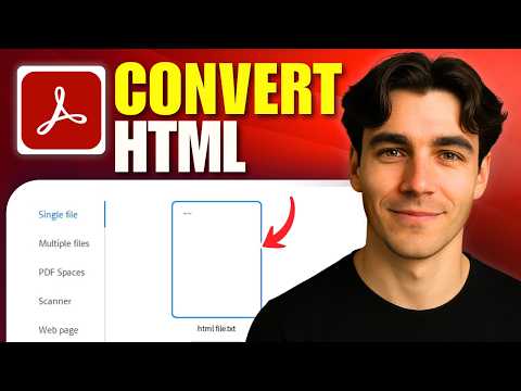 How To Convert Html To Pdf Using Adobe Acrobat (Tutorial 2026)