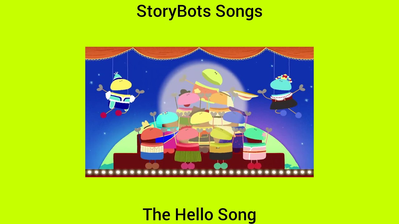 StoryBots Songs: The Hello Song - YouTube