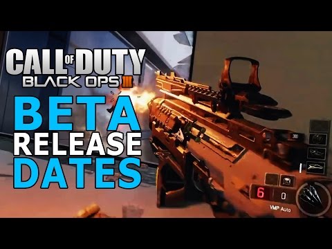 BETA Release Dates Announced! Xbox One, PS4, & PC Dates! (COD Black Ops 3 News)