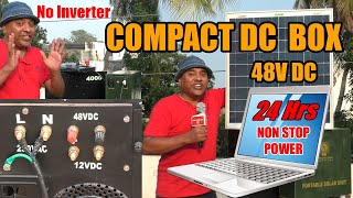 24 hrs Solar Backup || 48V/12V Solar Dc || Laptop Working || Sakalakala Tv || Arunai Sundar ||