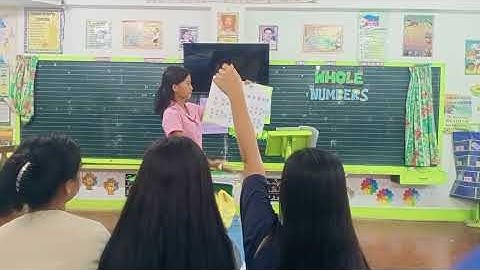 WHOLE NUMBERS GRADE 1 - DEMO TEACHING (NO EDIT)