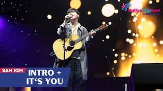 [HallyuPopFest London 2022] Sam Kim (샘김) - INTRO + It's You | DAY 1