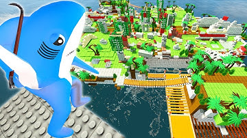 CACHE CACHE îLE LEGO !! (Délire Garry