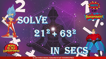 Find Squares using Duplex Method