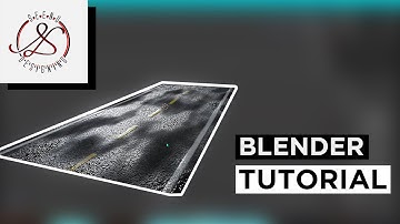 How to make realistic look road in 3 Mins - Blender 2.93 tutorial #Blender #tutorial