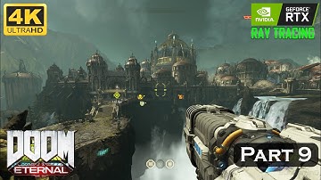 DOOM ETERNAL Walkthrough Gameplay Part 9 (TARAS NABAD Part 1) 4K Ultra Setting PC