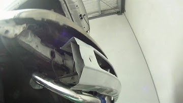 Front mount intercooler install Skyline r33 GTS -t Part 4