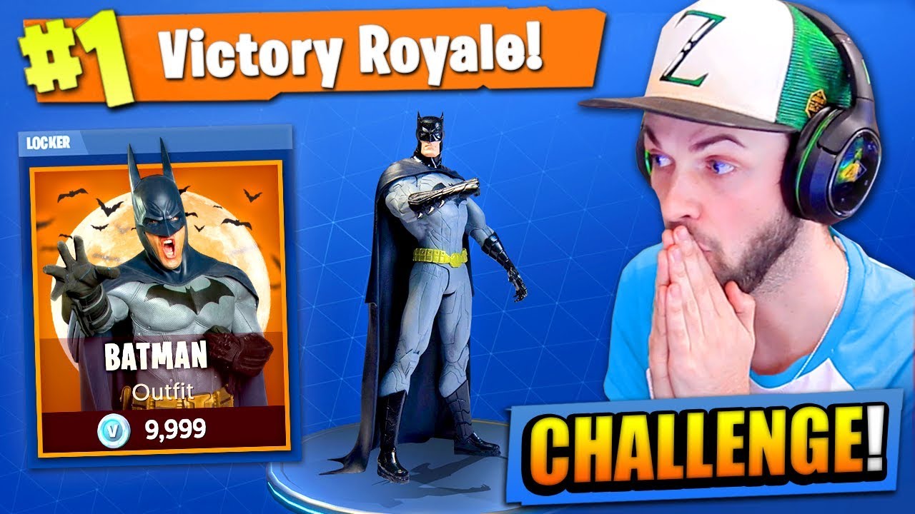 The Batman Challenge In Fortnite Battle Royale Youtube - the batman challenge in fortnit!   e