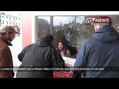 «LA MULTA DEL GARANTE DELLA PRIVACY MINA IL FUTURO DEL CONTRIBUTO D'ACCESSO» | 12/09/2025