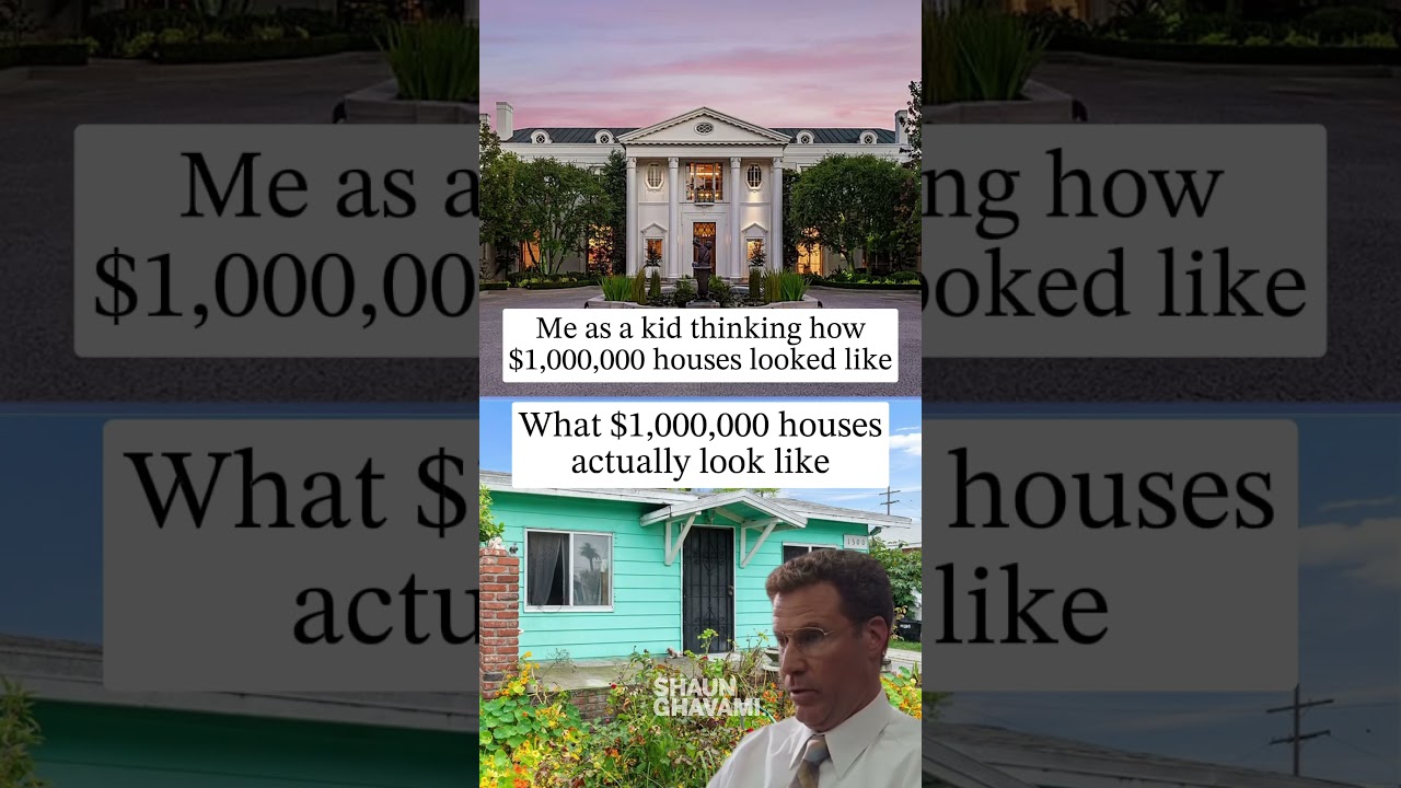 This is what $1MM homes look like…🤦‍♂️ 