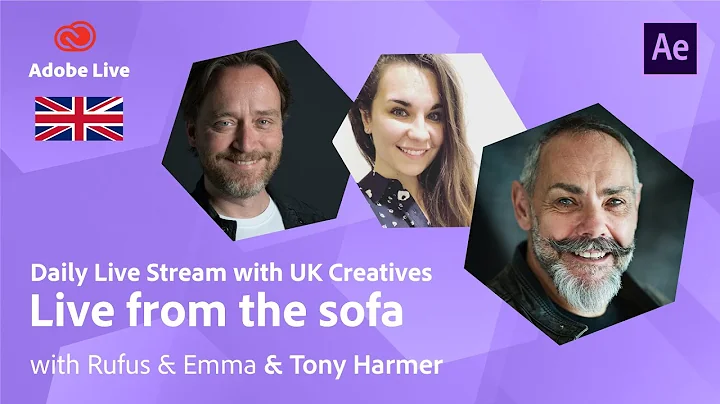 Live from the sofa with Emma, Rufus & Tony Harmer | Adobe Live