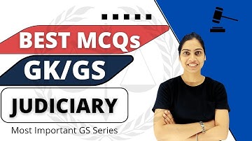 BEST GK & GS MCQs For All State Judiciary Exam | Target UP APO,MP PJS(J),PUN(J) | Part-1
