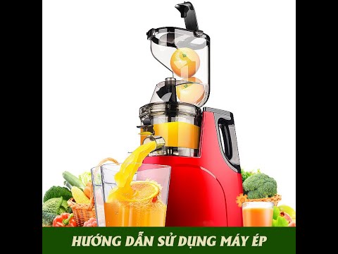 Video: Cách sử dụng máy ép trái cây: hướng dẫn từng bước