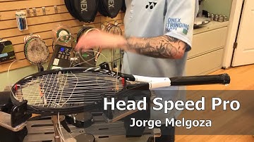 Time Lapse: How to String a Head Speed Pro Tennis Racquet