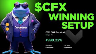 "CFX Trade Breakdown: How I Nailed -20% Short and +17% Long | Full Strategy Explained