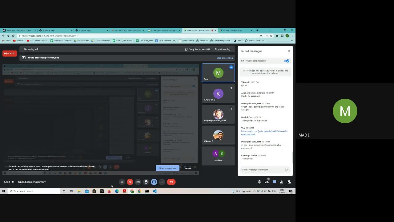 open-session-summary-week-2-youtube