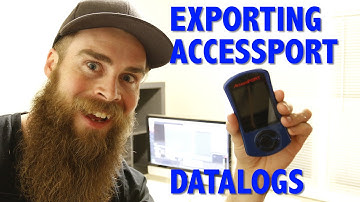 COBB ACCESSPORT ACCESSPORT MANAGER EXPORTING DATALOGS