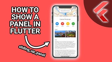 Flutter Tutorial - Sliding Panel for your App (sliding_up_panel) #Flutter #AppDevelopment #Dart