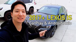 20172020 LEXUS IS | Wired Apple CarPlay & Android Auto | Install & Demonstration