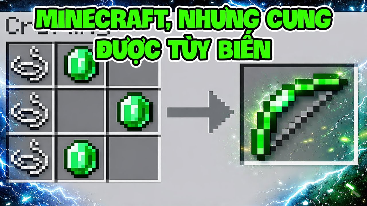 Minecraft, Nhưng Cung Được Tùy Biến Hoàn Toàn !