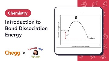 Introduction to Bond Dissociation Energy Ft. Professor Dave