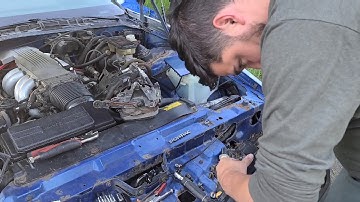 1987 Firebird restoration part 3 (headlight bracket)