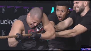 Sypher PK, Tyler1 and Myth's Team Wins the TUG OF WAR (Twitch Rivals)