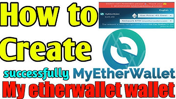 How to create Myetherwallet account in Hindi || all about my etherwallet ||