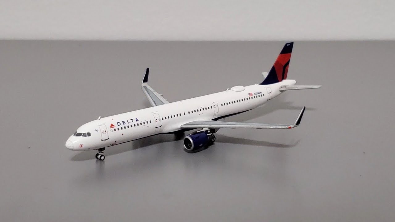 デルタ航空　delta 1/400 a321 NGモデル デルタ航空 delta 1/400 a321 描き出さ NGモデル