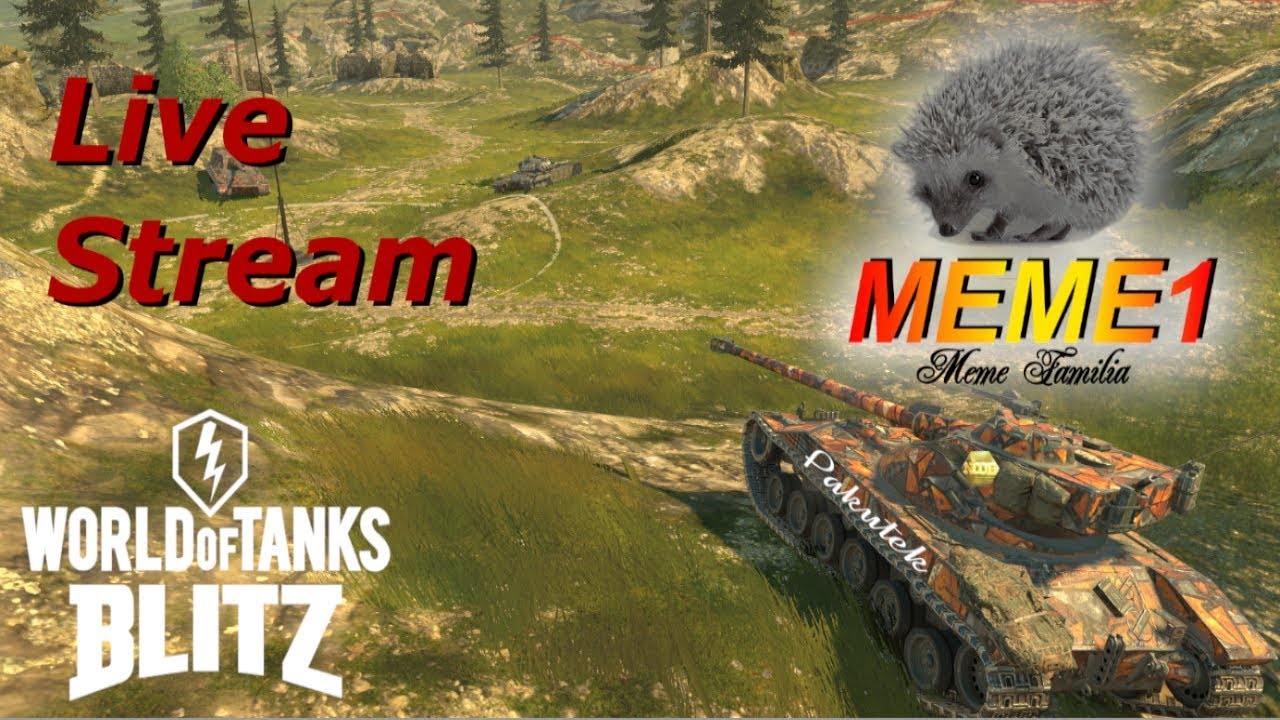 Duży Szef z ekipą MEME1! - WoT Blitz Live Stream PL