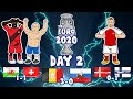 🏆Euro 2020: Day 2!🏆 Lukaku goals! Castagne injured! Eriksen is stable! (Goals Highlights)