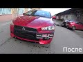 Бюджетный стайлинг,преображение Lancer X Red