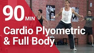 90 MIN | Cardio Athletic Plyometric & Full Body Power Workout for fat burning | Dr. Daniel Gärtner ©