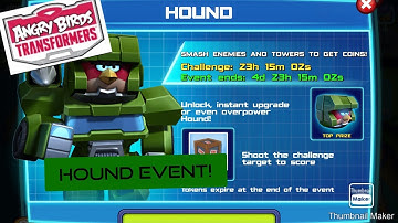 Angry Birds Transformers: Hound event!