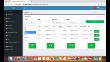 d-POS Retail Web Demo