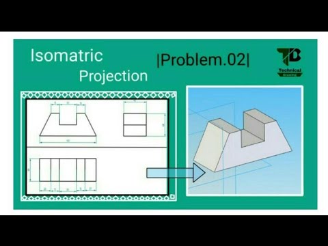 Isometric Projection... !!! |Simple Isometric Drawing in Solid Edge | #Problem 02...!