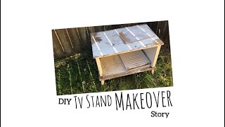 TV Stand Makeover | DIY Furniture